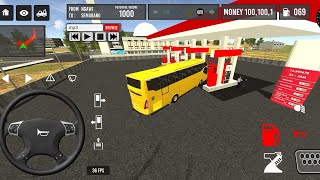 Euro coach bus simulatornewcoach bus🚌🤩 simulator Androidgameplay #buswalagame #busdrivervietnam2  screenshot 3