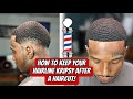 HOW TO KEEP YOUR 360 WAVE HAIRLINE KRISPY AFTER A FRESH CUT!!!