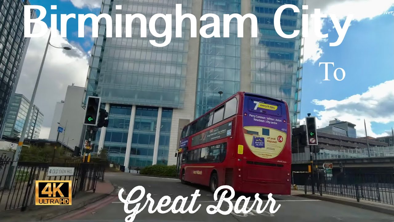 Birmingham City to Great Barr/Driving in the West Midlands UK/Travel Diversity