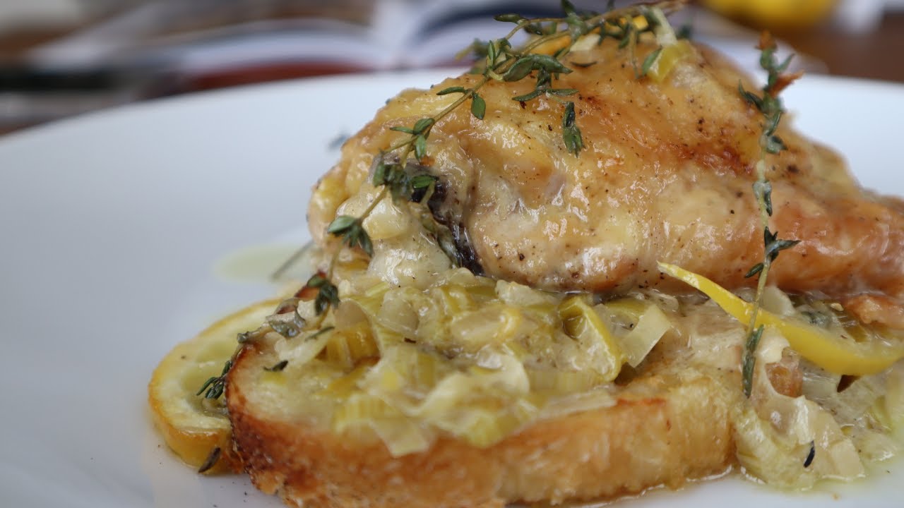 How to make Ina Garten's Creamy Chicken Thighs with Lemon and Thyme