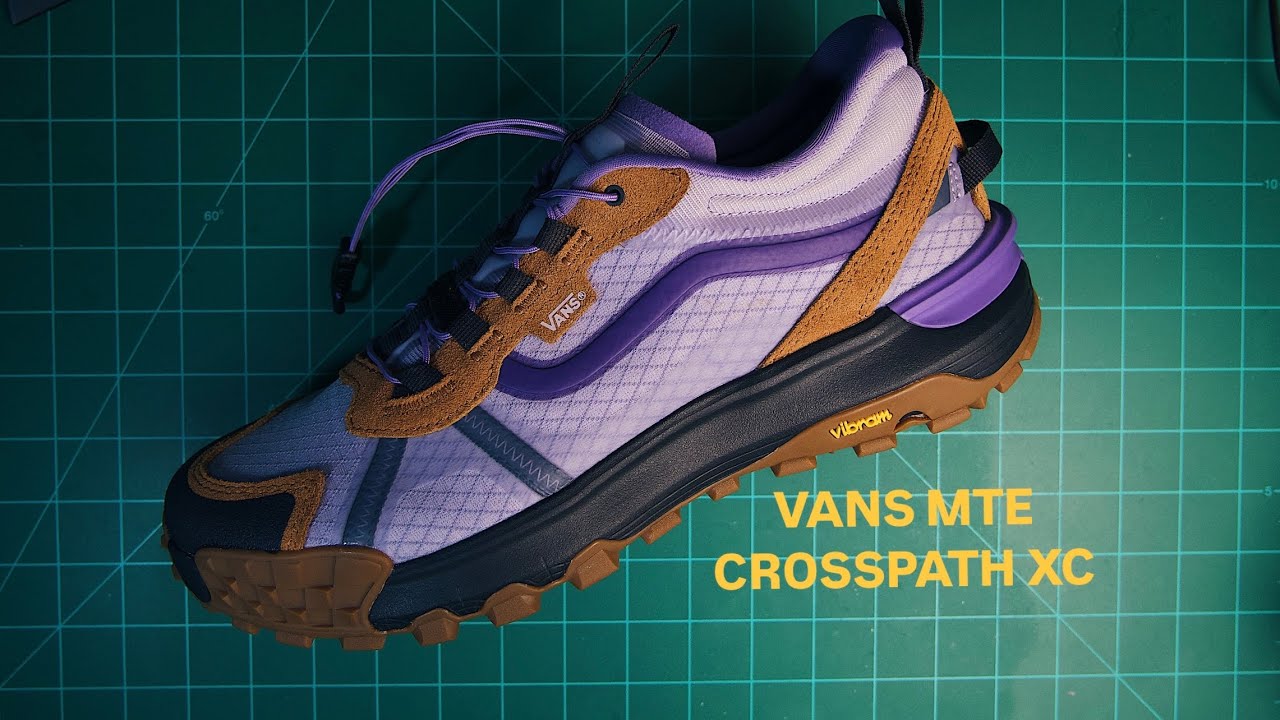 Vans MTE Crosspath Black Purple Hiking Trail All-Terrain Men\'s 9 Shoes NEW Crosspath XC Shoe en Purple / Brown | Vans CA main image 2