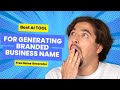FREE AI Business Name Generator Tool: Instantly Create Unique Names for Your Brand - Namelix AI Tool