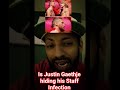 Is Justin Gaethje hiding his Staff Infection? #justingaethje #ufcfighter #ufc #ufcanalysis #mma