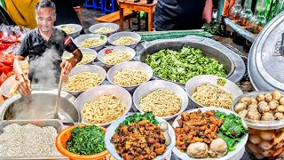 EDAN!!! 1000 PORSI AMBLAS TIAP HARI, MIE AYAM PALING LARIS, PORSI BRUTAL - Mie Ayam Solo Pak Kaboel