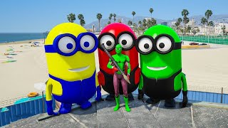 Minion and Spider-Man Cause Chaos! Ragdoll Madness | #Up_Media