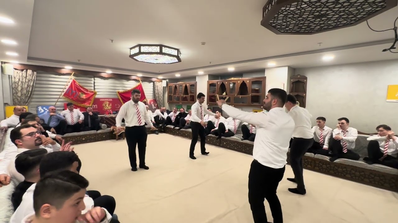 Çankırı korgun maruf köyü sultançifliği Yaren’i  sekizinci son hafta yaren ağalardan kaşık oyunu