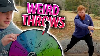 We Let The Wheel Tell Us How to Throw?! | Disc Golf Challenge