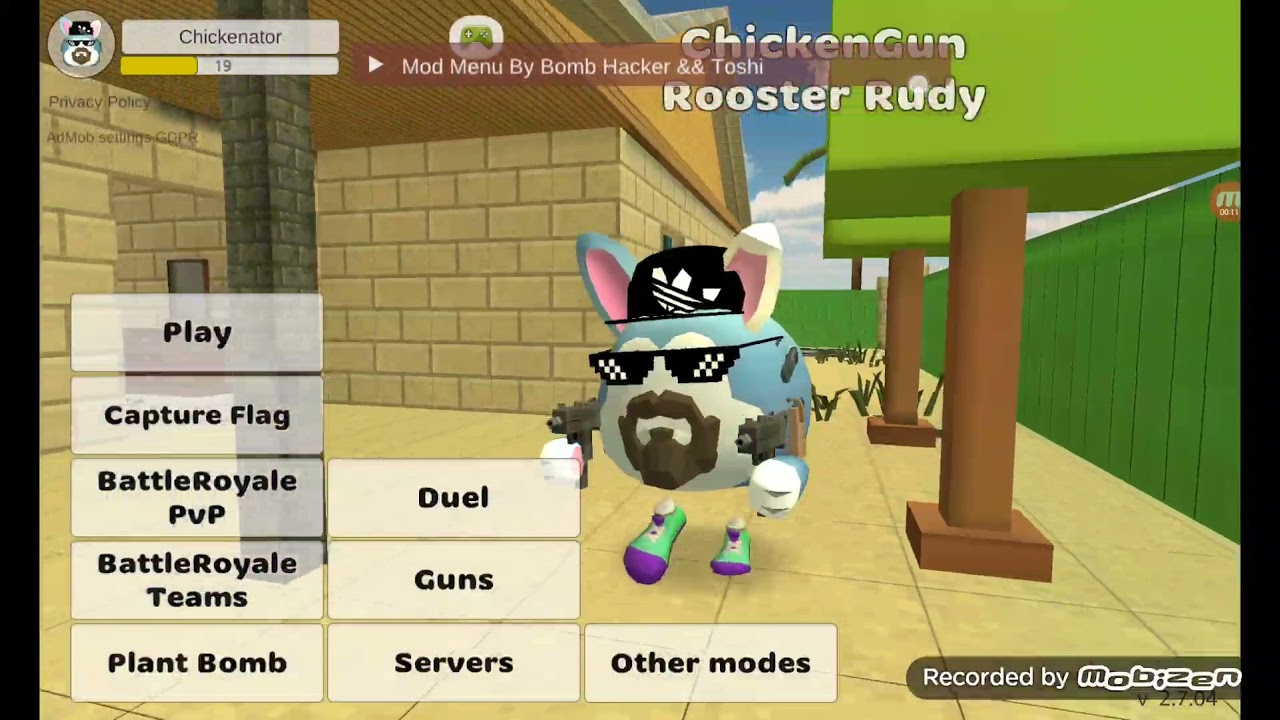 Bomb Hacker Chicken Gun. Mod menu Chicken Gun Bomb Hacker. Mode by Bomb Hacker Chicken Gun 3.2.0.