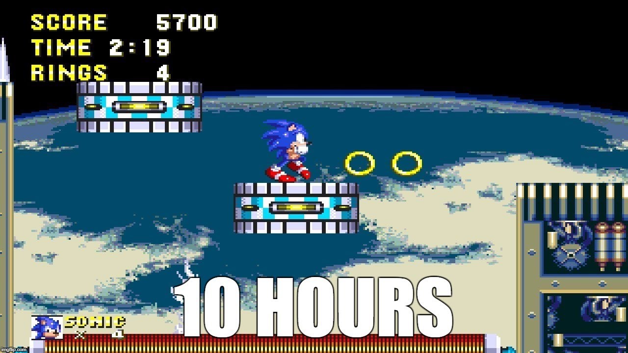 sonic the hedgehog 10 be like - Imgflip