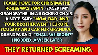 My Father Left Me Alone With Grandpa on Christmas — One Week Changed Everything