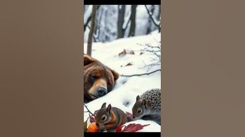 Why Do Some Animals Hibernate? #funfacts #facts #history  #educationalvideo #didyouknow #ai #science