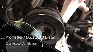 Promaster Ducato 3.0 Diesel Crankcase Ventilation Filter by TDR Auto 13,750 views 4 years ago 9 minutes, 40 seconds