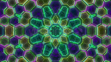 Colourful Psychedelic Patterns (10 in 1) | Motion Graphics - Videohive template