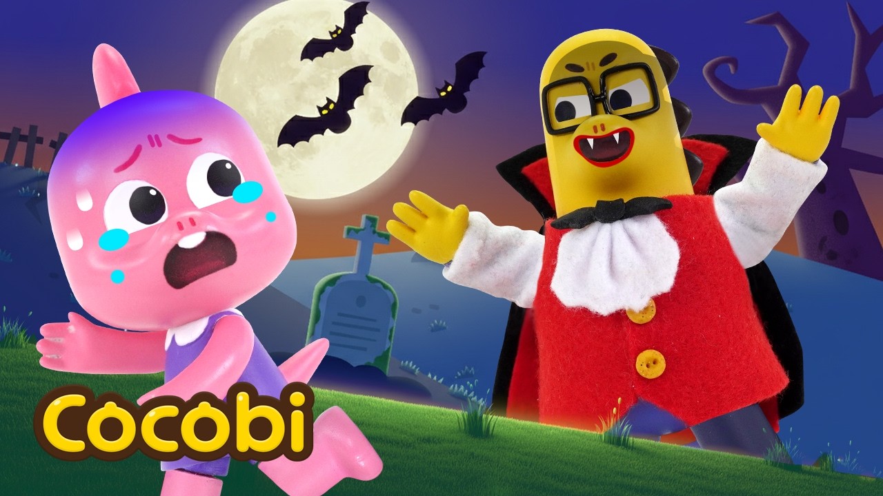 ¡Corre! ¡Mi papá es un vampiro!😱🧛‍♂️ | Canciones Infantiles | Cocobi