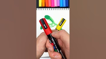 Drawing CATNAP from Poppy Playtime Chapter 3 with Posca Markers #shorts