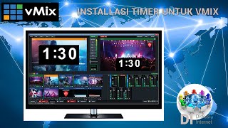 Seting timer untuk VMIX