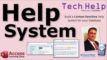 Build a Context-Sensitive Help System For Your Microsoft Access Databases