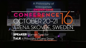SGC16: Warren Spector - A Philosophy of Game Design