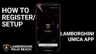 HOW TO REGISTER/SETUP LAMBORGHINI UNICA APP screenshot 2