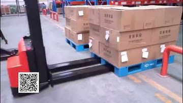 Electric Pallet Stacker forklift #forklift #pallettruck #electricstacker