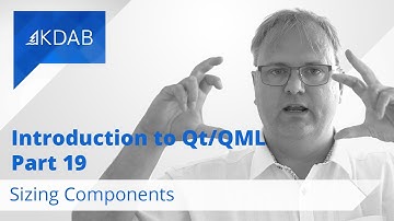 Introduction to Qt / QML (Part 19) - Sizing Components