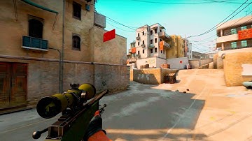 CSGO - 1v5 Awp Clutch de_dust2