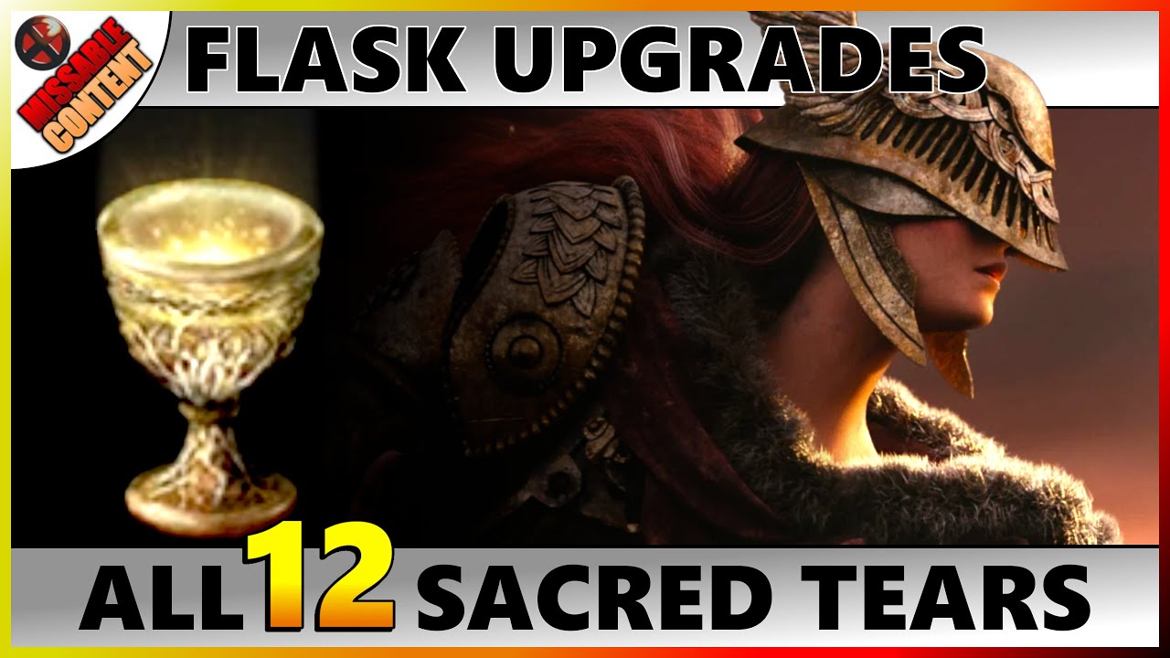 Elden Ring flask upgrade locations: Where to find Golden Seeds and Sacred  Tears in Elden Ring