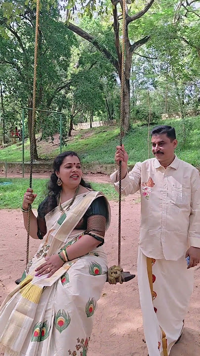 Manjal prasadavum nettiyil charthi... #onamspecial