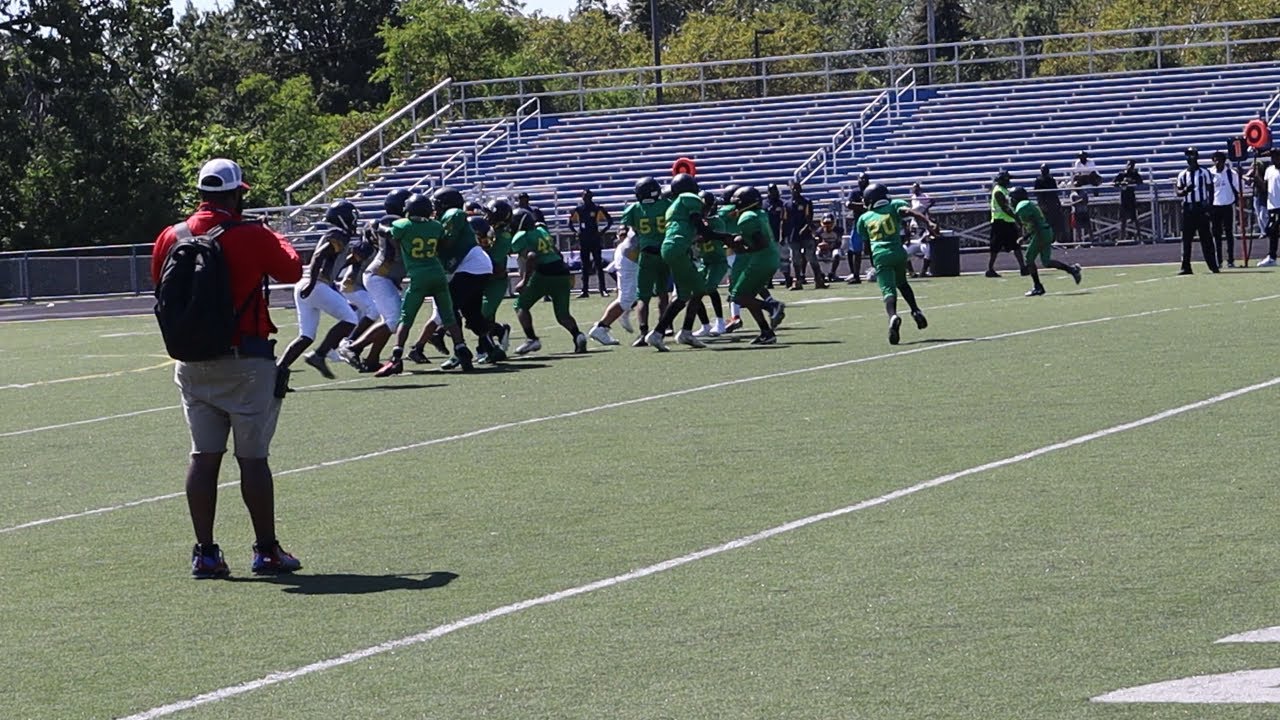 Muni League pee wee Cleveland Simms Raiders vs Columbus Sharks