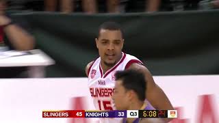 Singapore Slingers v BTN CLS Knights | CONDENSED HIGHLIGHTS | 2018-2019 ASEAN Basketball League