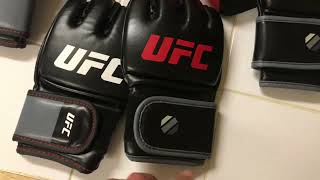 UFC mma gloves collection fight glove quick look and comparison