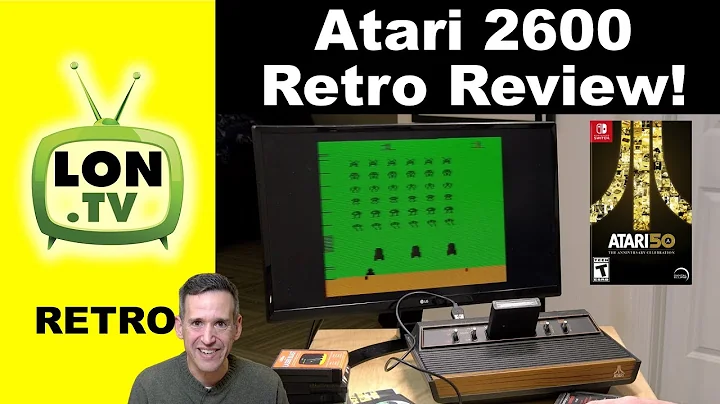 Retro: Playing My Old Atari 2600 Games and the Atari 50th Celebration Compilation!