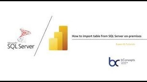 Power BI Import the data from SQL Server #powerbi #powerbitraining #sqlserver #powerquery