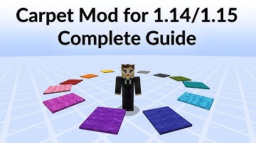 Carpet Mod for Minecraft 1.14/1.15 - Complete Guide