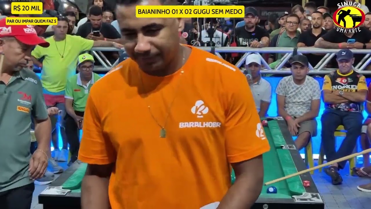 Baianinho Vs Gugu sem medo R$ 20MIL