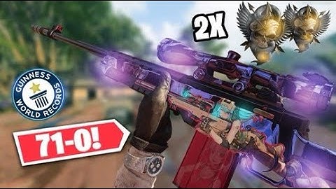 INSANE DOUBLE NUKE WITH TUNDRA!!! 71 Killstreak!(Black Ops Cold War Sniping)