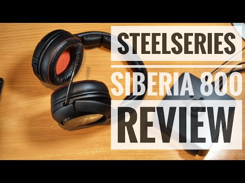 SteelSeries Siberia 800 Virtual 7.1 Surround Sound Headset Review