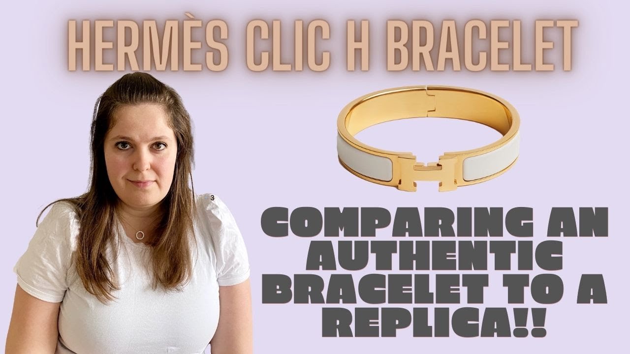 Real VS Fake: Authentic Hermes Pink Clic Clac