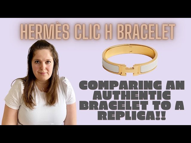 HERMÈS CLIC H BRACELET AUTHENTIC VS FAKE!!! 