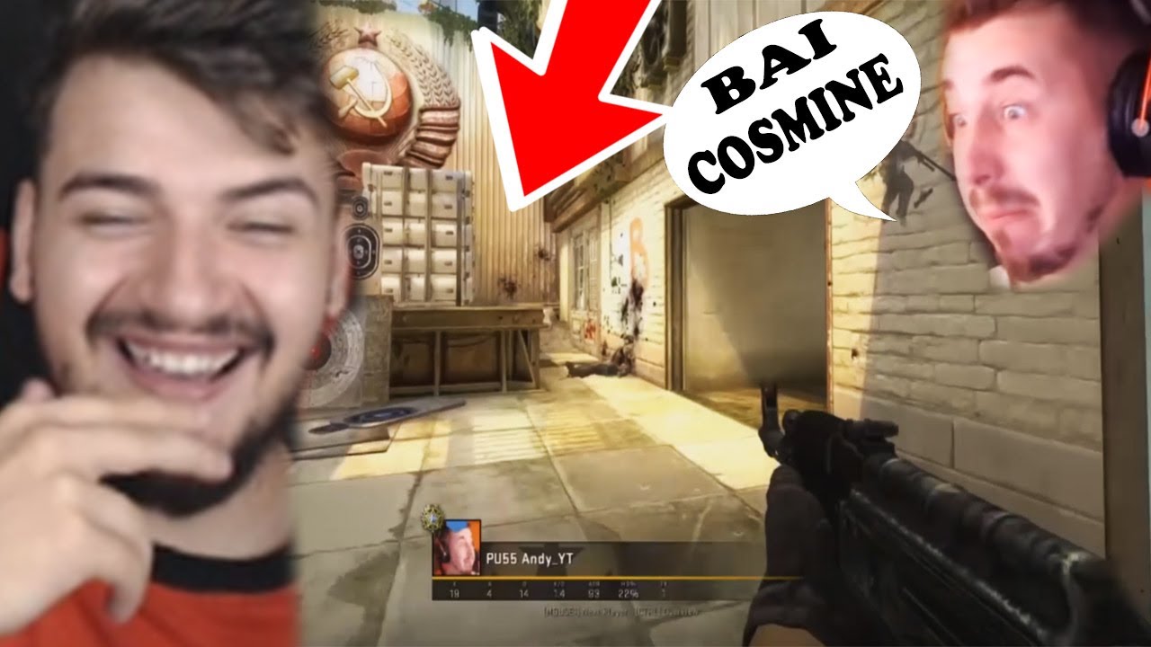 MOMENTE AMUZANTE cu BERCEA,ANDY SI SEBI pe CS GO | RAGE MAXIM | BAI ...