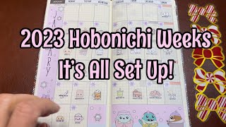 2022 Hobonichi Weeks and 2023 Hobonichi Weeks | Set Up and Flip Through
