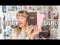 Setting up a new bullet journal  plan with me