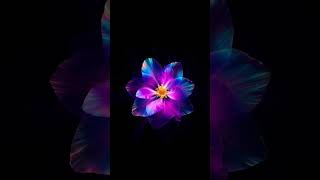 Holographic bloom 🌸