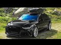 Audi RS6 C7 with the Roofbox & Vossen Wheels! Hard REVS & LOUD Tunnel SOUND, Crazy POPS and BANGS!