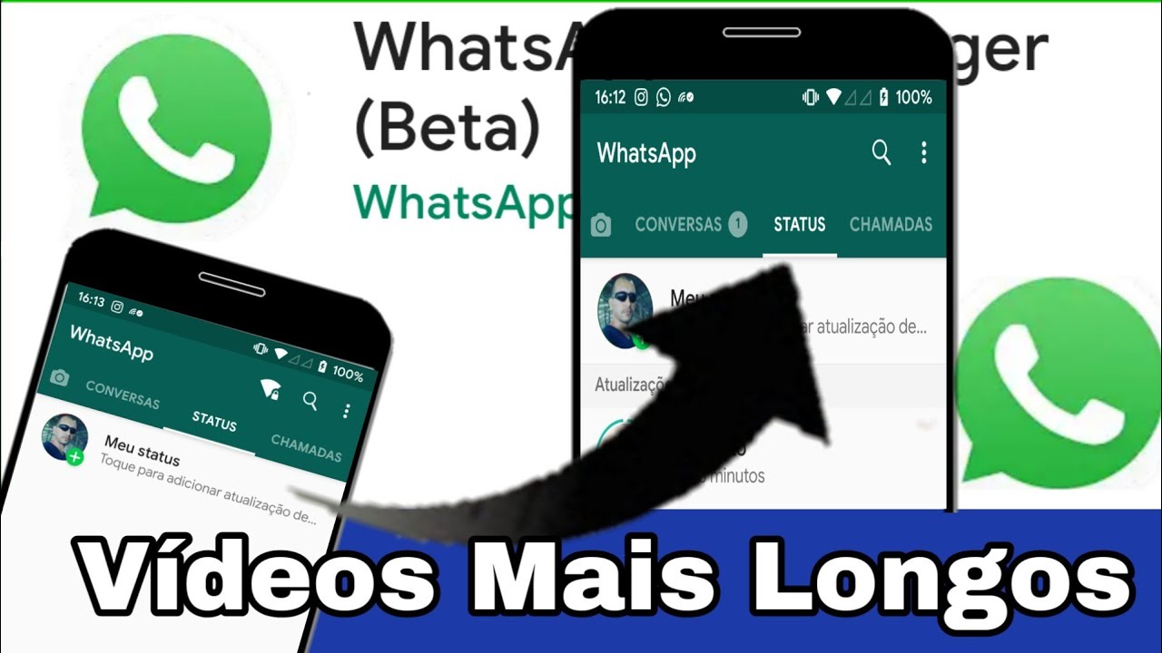 Vejam Como colocar vídeos longos no STATUS do WHATSAPP ou INSTAGRAM ...