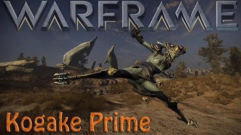 Warframe - Kogake Prime