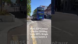 Bk15 Azpcentaur Coaches 2015Reg Volvo B9Tl Wright Eclipse Gemini 2