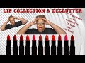 2022 LIP COLLECTION &amp; MAJOR DECLUTTER