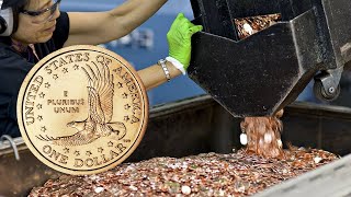 How DOLLAR COINS is MADE by WiseGen 1,021 views 2 months ago 4 minutes, 50 seconds