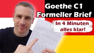 I Show You in 4 Minutes HOW TO Pass the Goethe C1 Schreiben Exam!